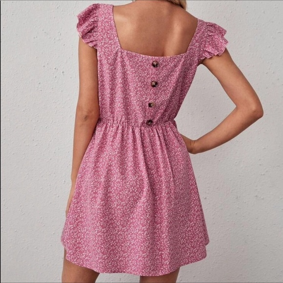 Ditsy Floral Sundress-Medium - Picture 5 of 10